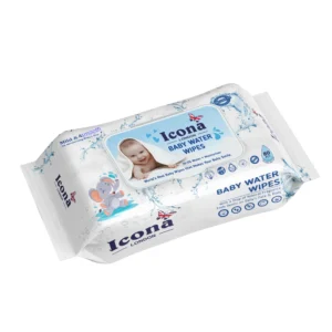 icona baby water wipes 80pcs