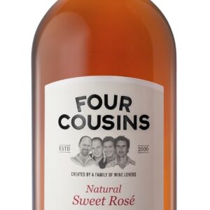 four cousins natural sweet rose 1.5l