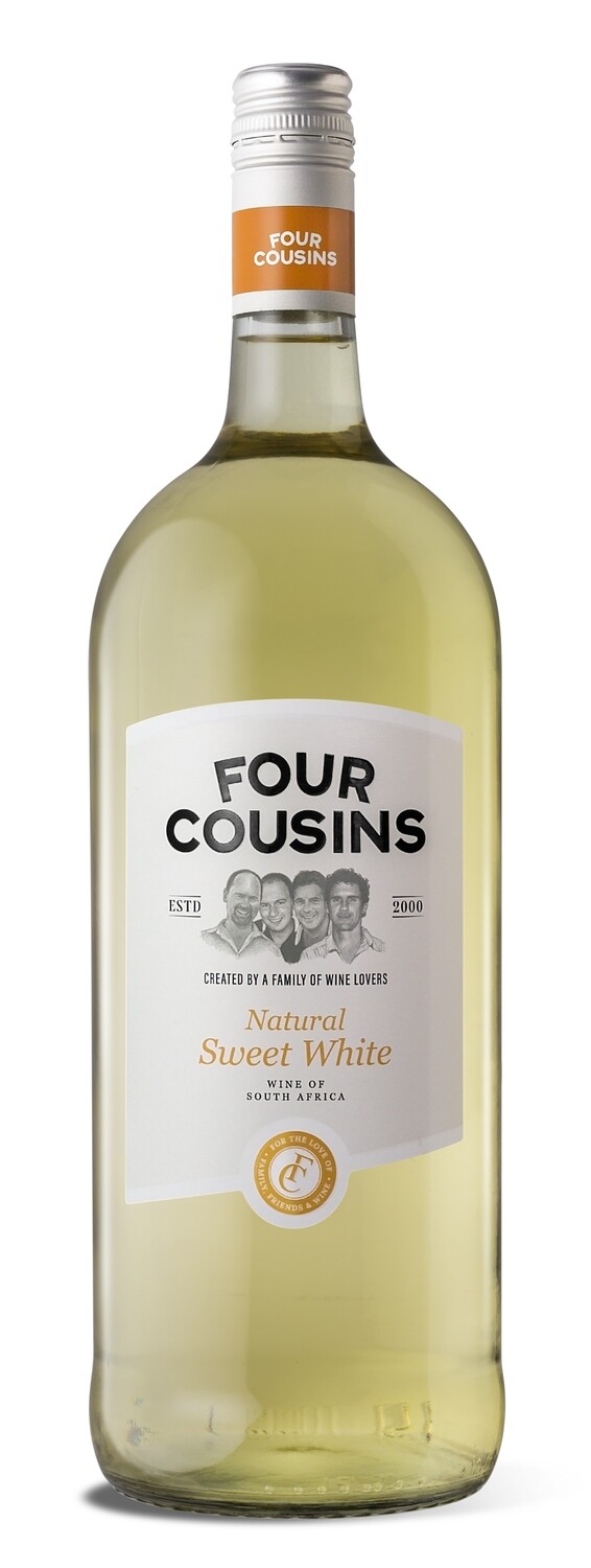four cousins natural sweet white 1.5l four cousins natural sweet white 1.5l