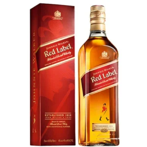 johnnie walker red label blended scotch whiskey 1l