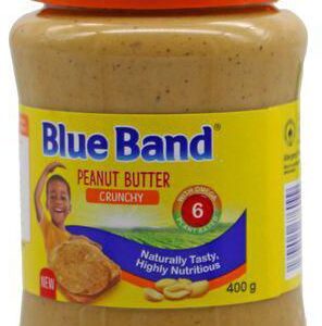 blue band peanut butter crunchy 400g