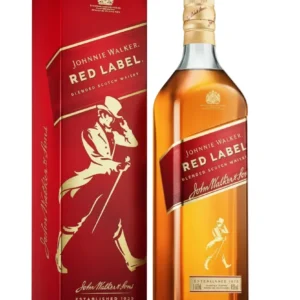 johnnie walker red label blended scotch whiskey 1l