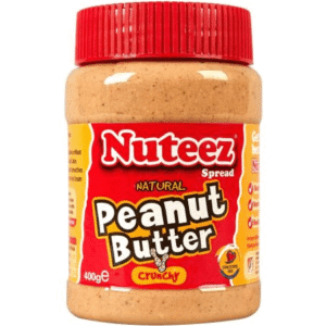 nuteez crunchy peanut butter 400g